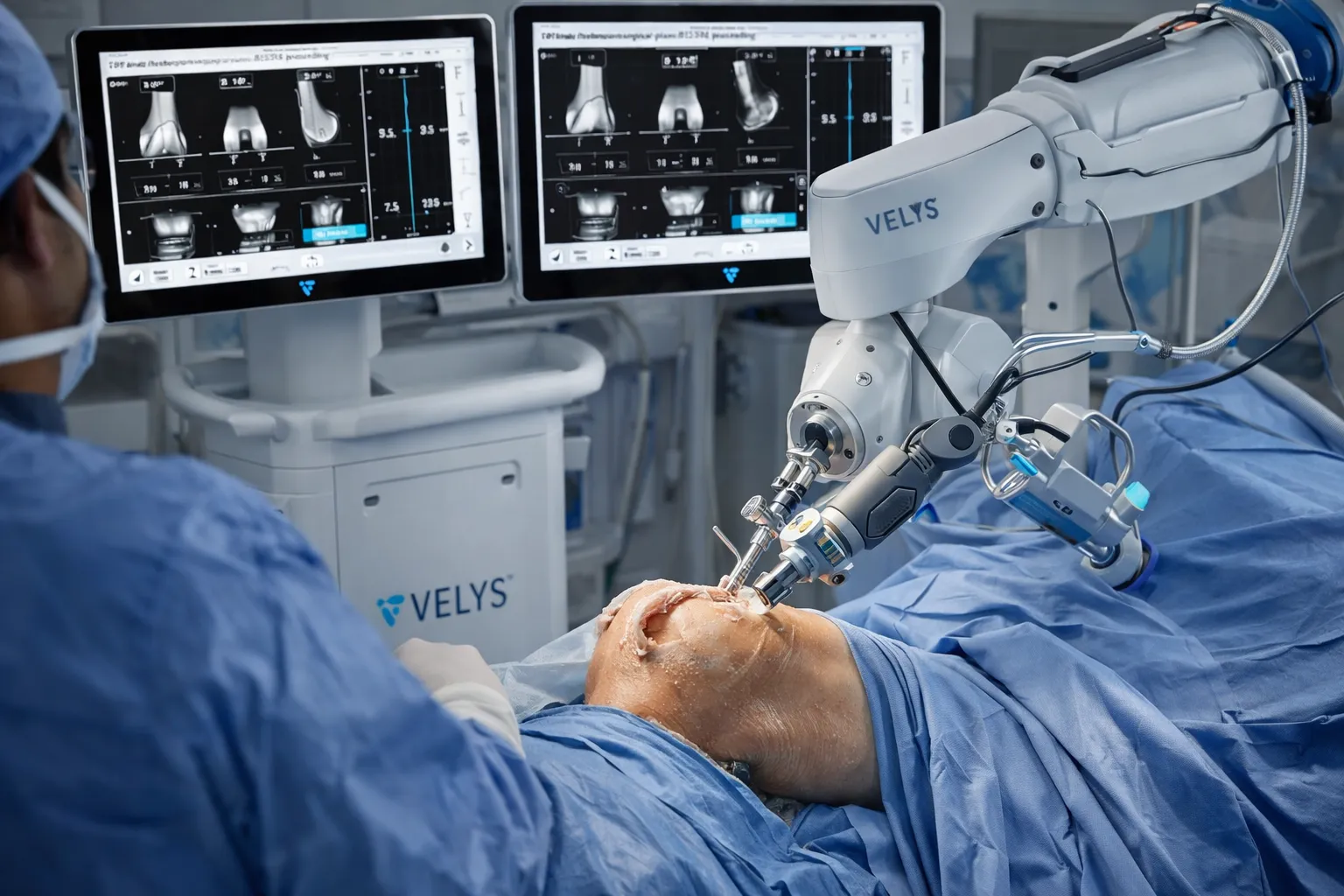Robotic Knee Replacement at Trinay Orthopedic Hospital